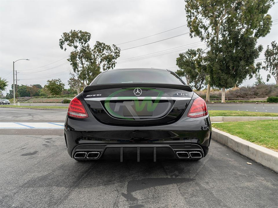 Mercedes W205 Sedan DTM CF Trunk Spoiler