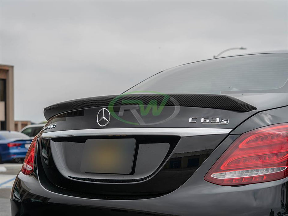 Mercedes W205 Sedan DTM CF Trunk Spoiler