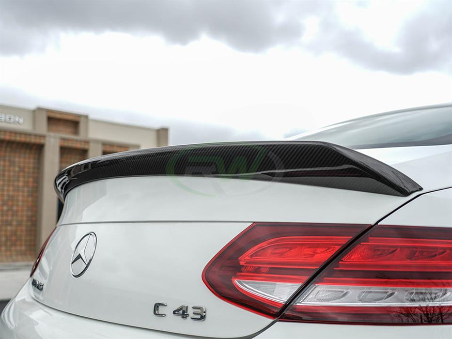 Mercedes W205 Coupe DTM CF Trunk Spoiler