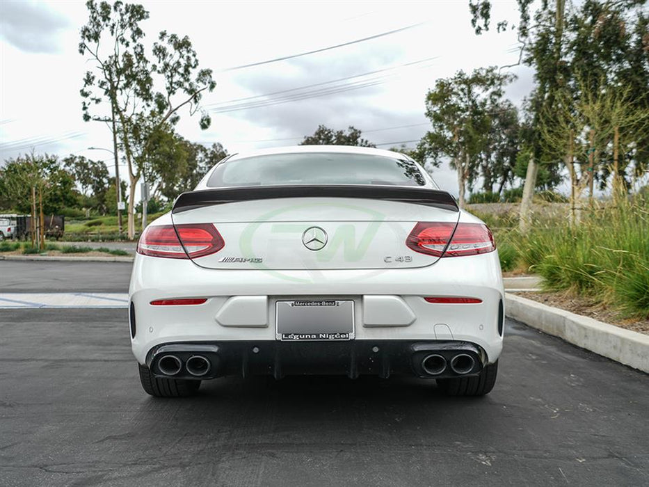 Mercedes W205 Coupe DTM CF Trunk Spoiler