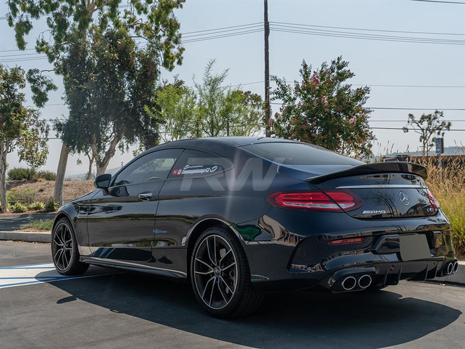 Mercedes W205 Coupe GTX CF Trunk Spoiler