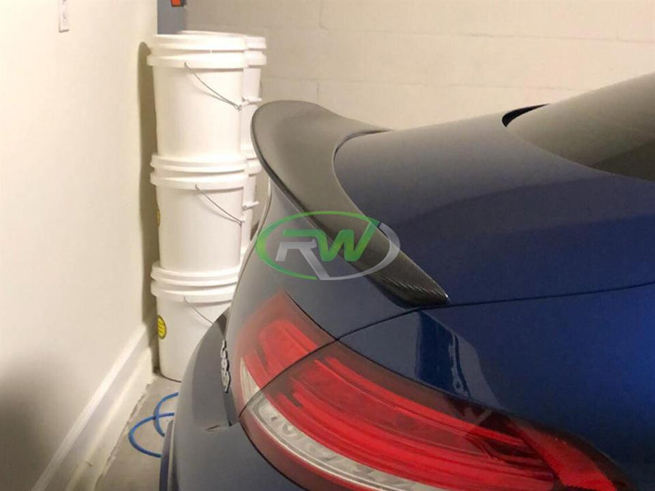 Mercedes W205 Coupe GTX CF Trunk Spoiler