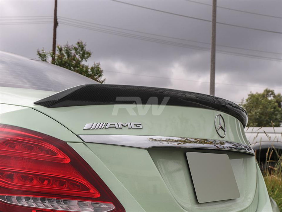 Mercedes W205 Sedan DTM CF Trunk Spoiler