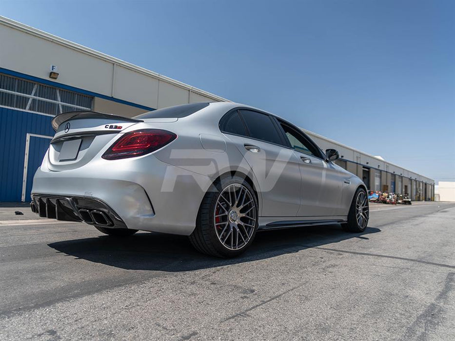 Mercedes W205 C63/C63S Sedan 19+ DTM CF Diffuser