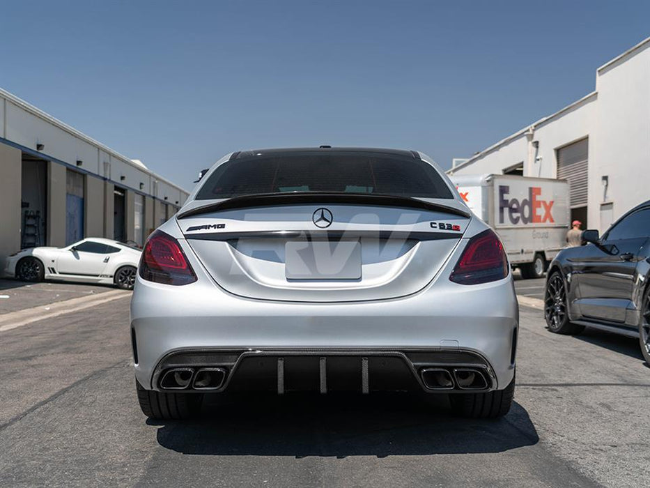 Mercedes W205 C63/C63S Sedan 19+ DTM CF Diffuser