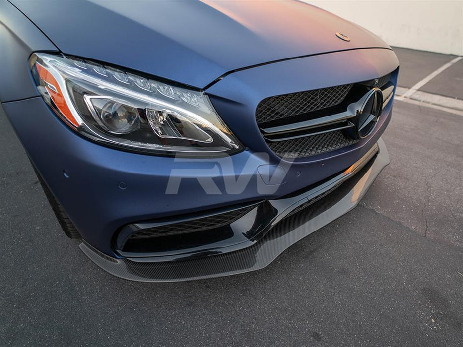 Mercedes W205 C63 GTX Carbon Fiber Front Lip