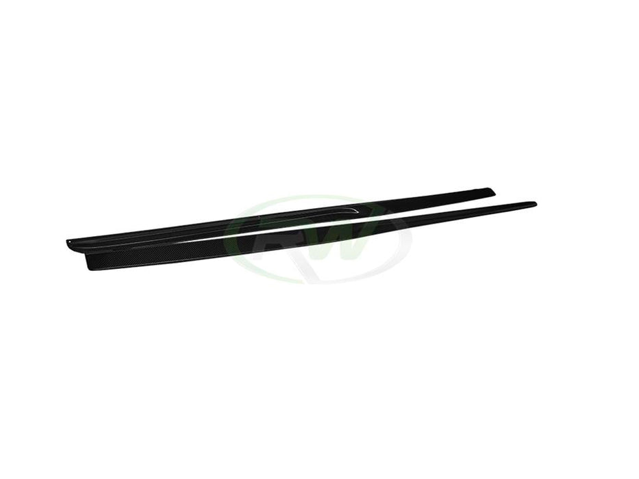 Mercedes W205 GTX CF Side Skirt Extensions