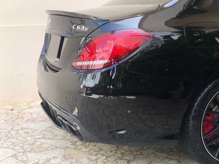 Mercedes W205 C63/C63S Sedan 19+ CF Diffuser