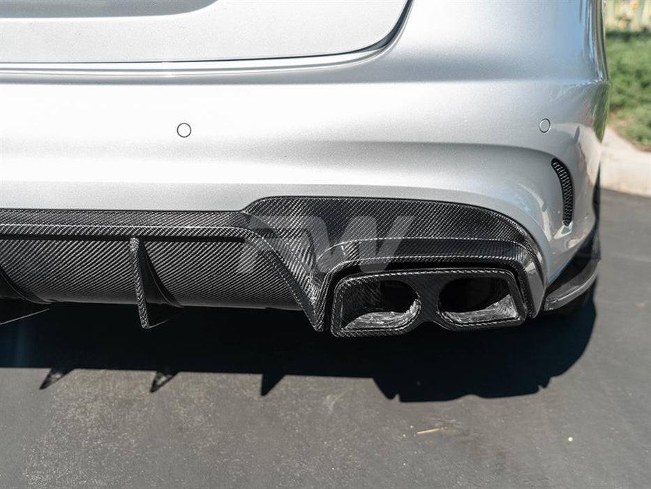 Mercedes W212 E63 Facelift BRS Style CF Diffuser