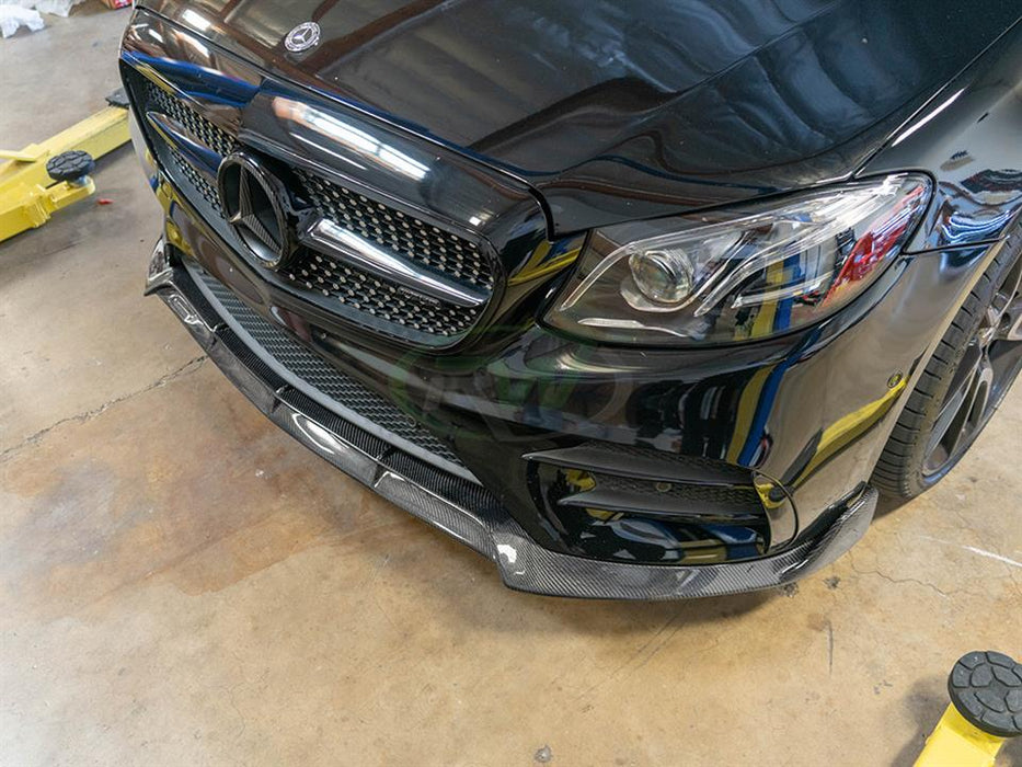 Mercedes W213 E-Class Sport Carbon Fiber Front Lip