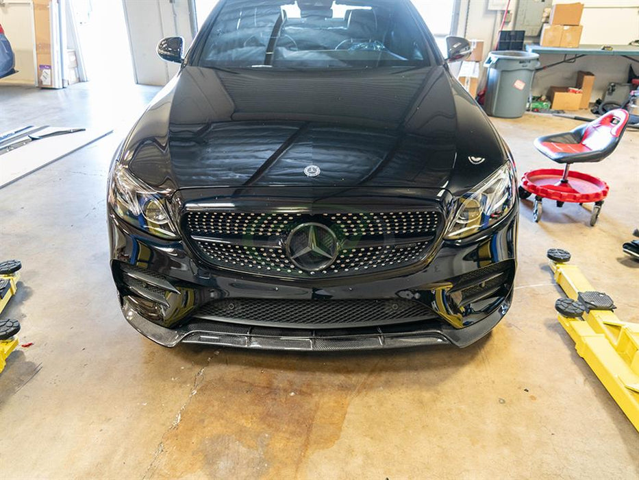 Mercedes W213 E-Class Sport Carbon Fiber Front Lip