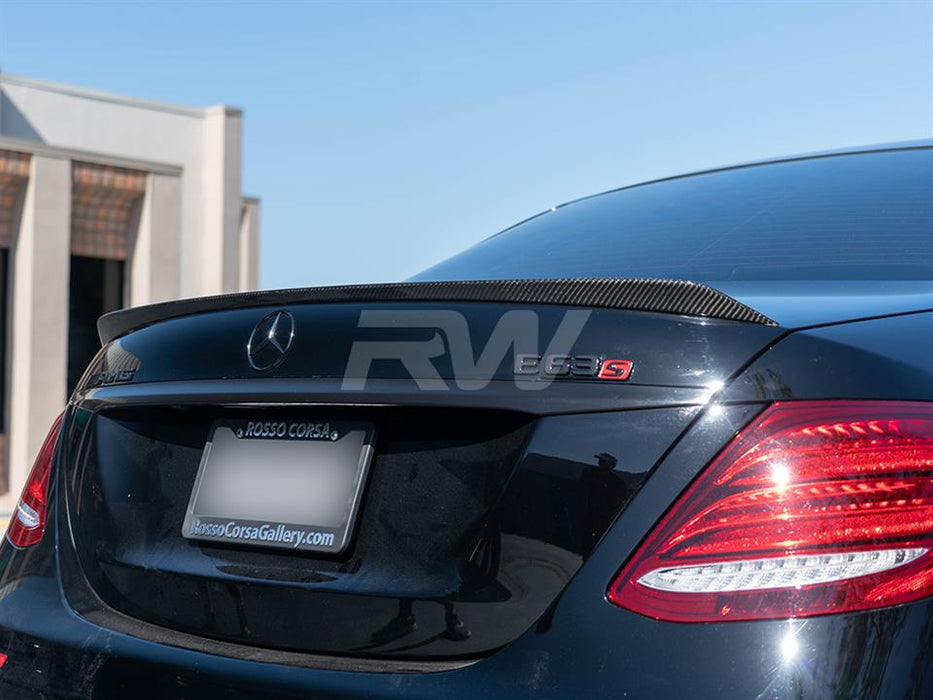 Mercedes W213 ED1 Style CF Trunk Spoiler