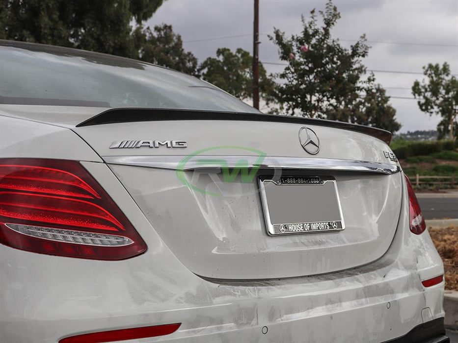 Mercedes W213 ED1 Style CF Trunk Spoiler