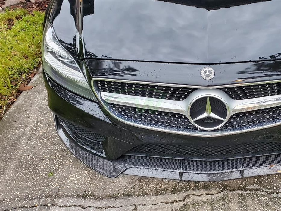 Mercedes W218 CLS 15-17 Sport CF Front Lip