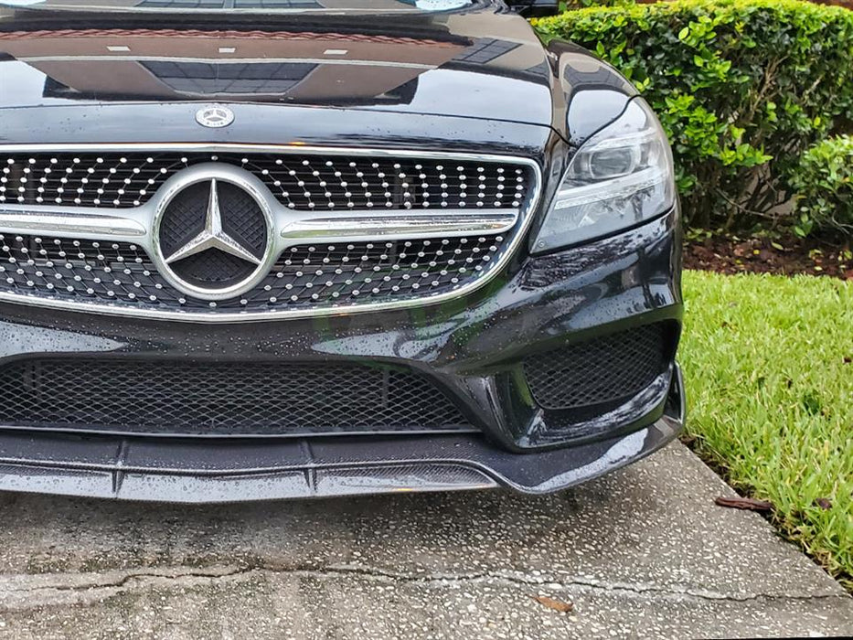 Mercedes W218 CLS 15-17 Sport CF Front Lip