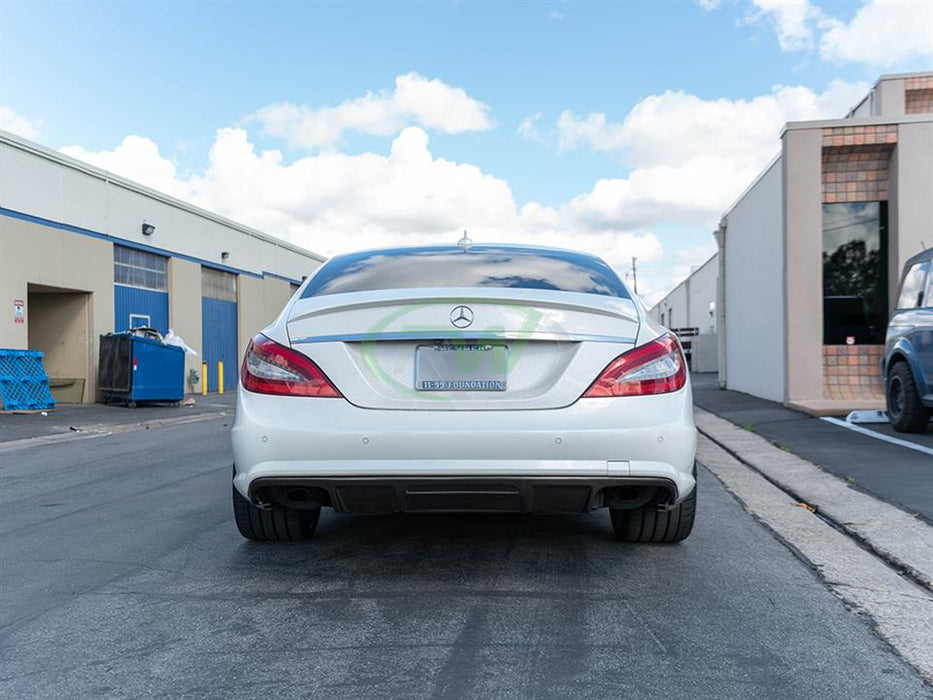 Mercedes W218 CLS63 AMG Carbon Fiber Diffuser