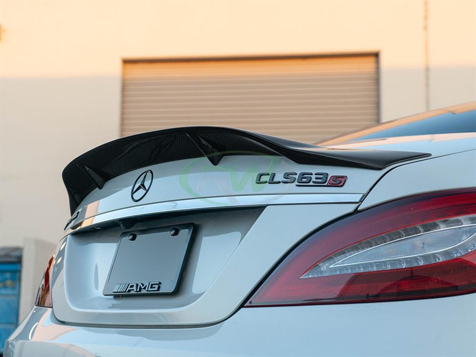 Mercedes W218 Carbon Fiber Renn Style Trunk Spoiler