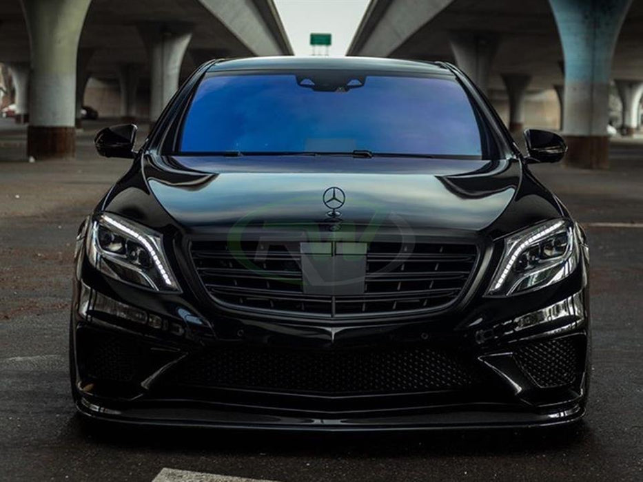 Mercedes W222 S63 Carbon Fiber Front Lip Spoiler