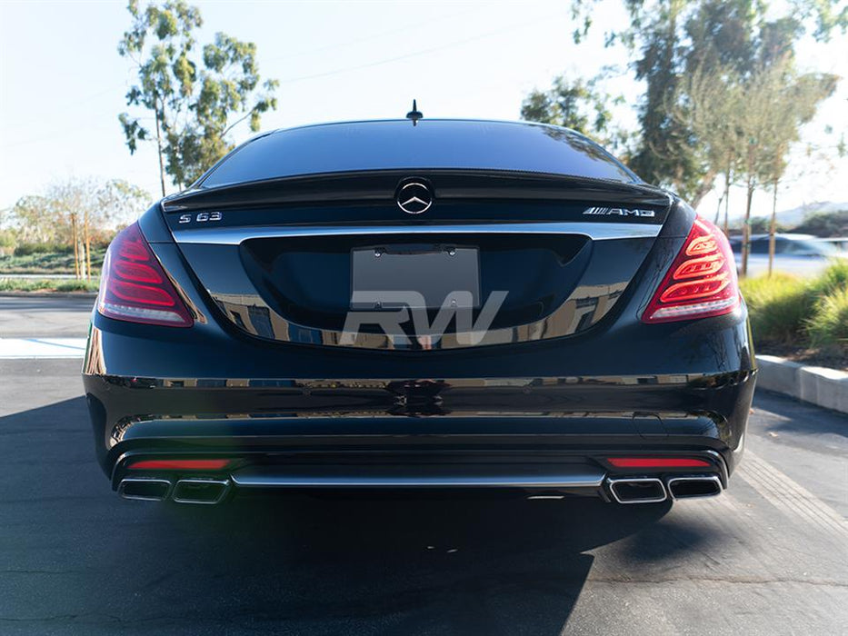 Mercedes W222 Carbon Fiber Trunk Spoiler