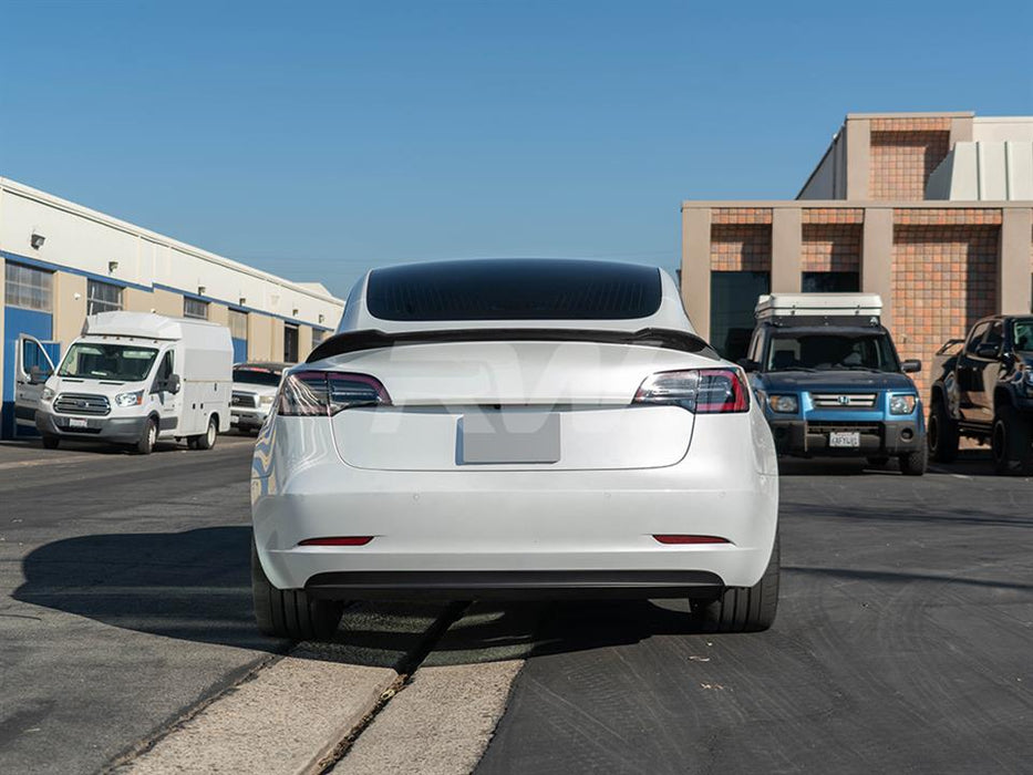 Tesla Model 3 Carbon Fiber DTM Trunk Spoiler