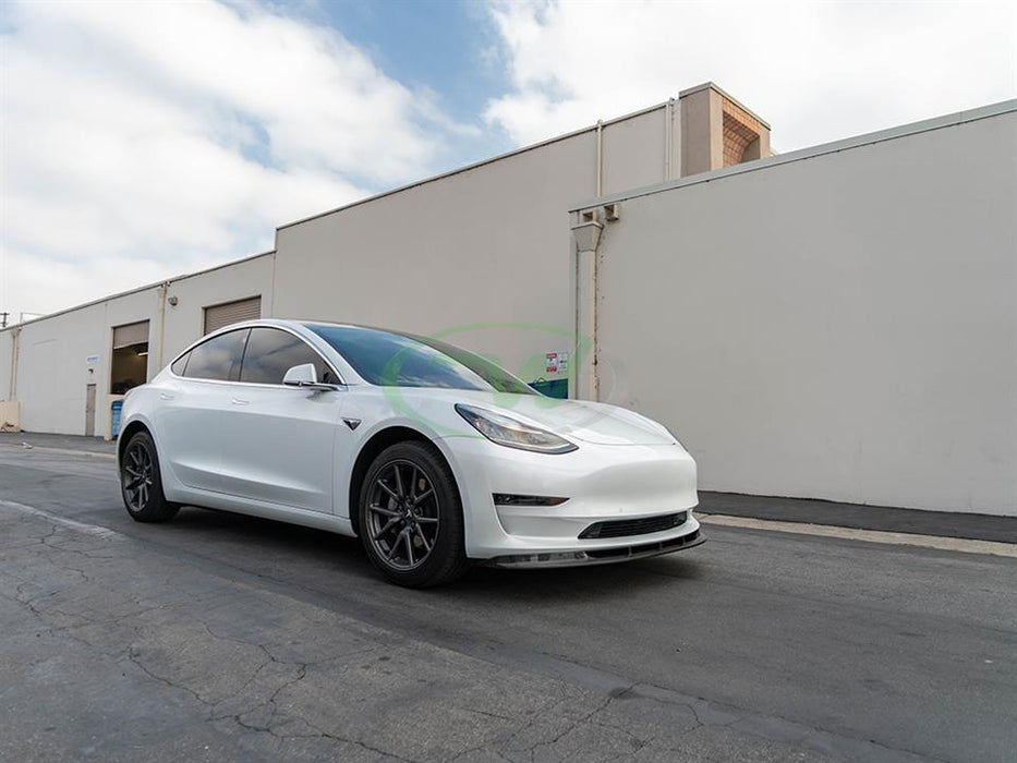 Tesla Model 3 RWS Carbon Fiber Front Lip Spoiler