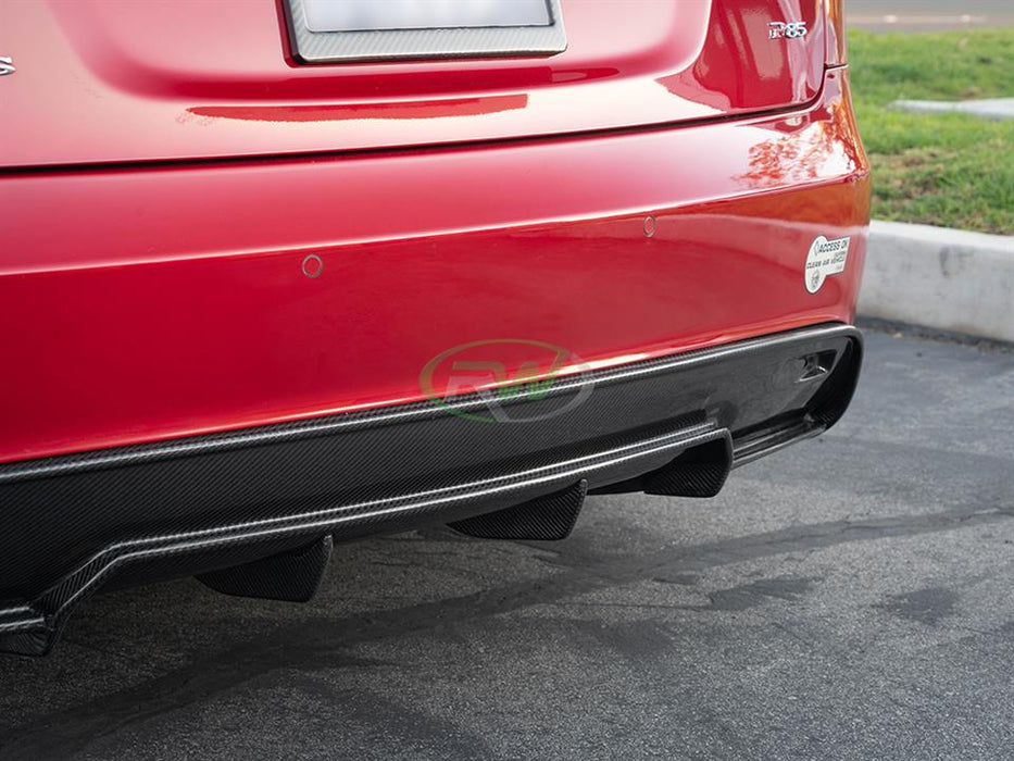 Tesla Model S Carbon Fiber Rear Diffuser