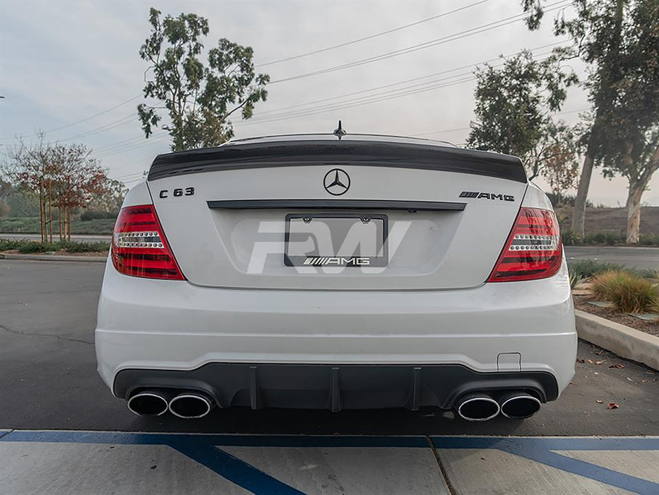 Mercedes W204 Coupe DTM Style CF Trunk Spoiler