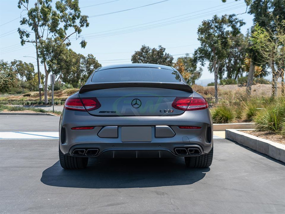 Mercedes W205 Coupe DTM CF Trunk Spoiler