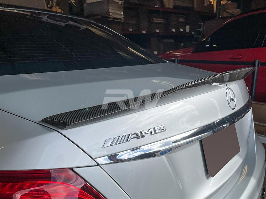 Mercedes W213 GTX Style Carbon Fiber Trunk Spoiler