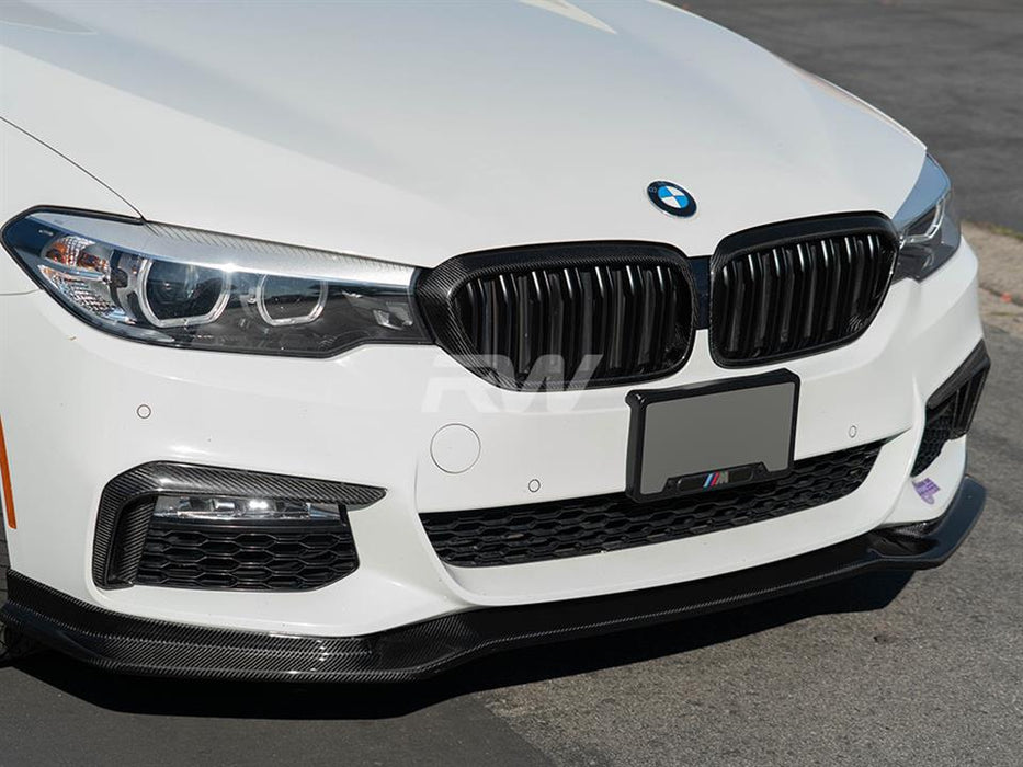 BMW G30 EC Style Carbon Fiber Front Lip