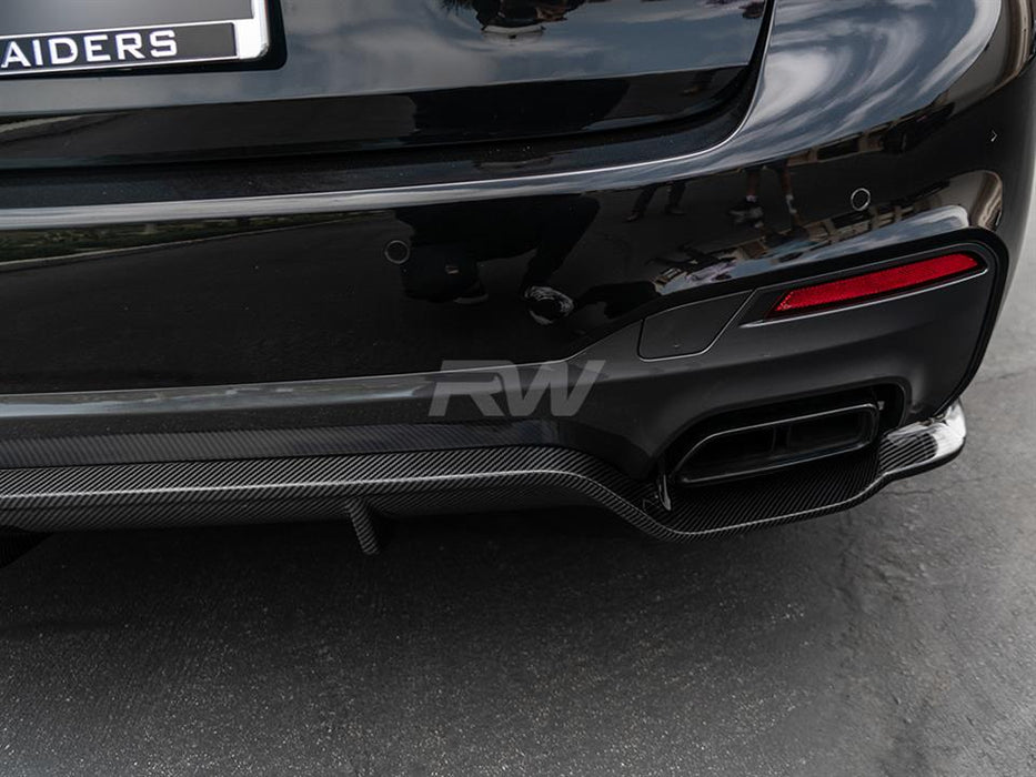 BMW G30 3D Style Carbon Fiber Rear Diffuser