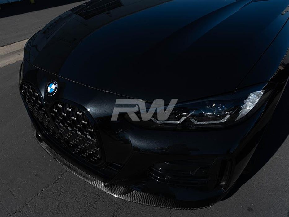 BMW G22 G23 4-Series 3D Style Carbon Fiber Front Lip