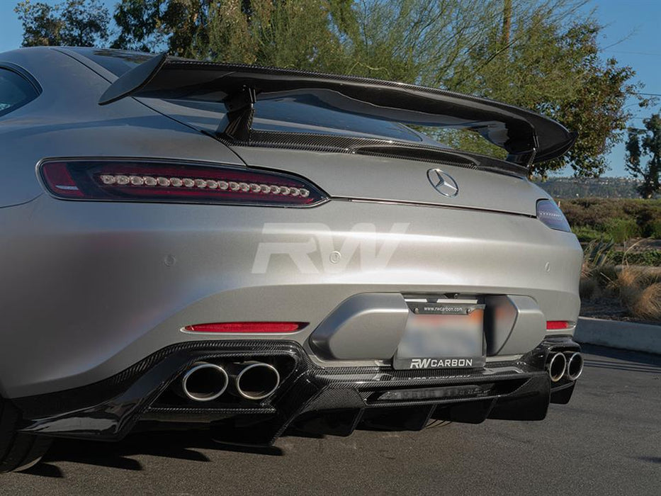 Mercedes C190 GT GTS Carbon Fiber Diffuser