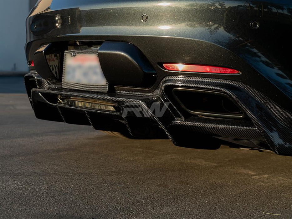 Mercedes C190 GT GTS Carbon Fiber Diffuser