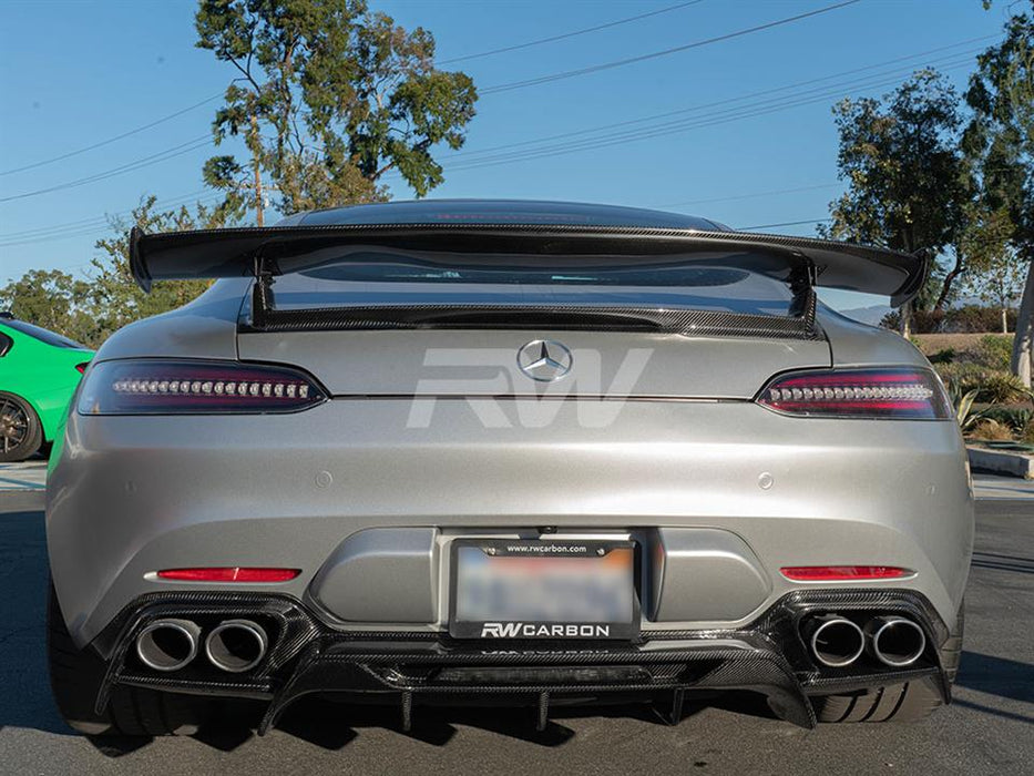 Mercedes C190 GT GTS Carbon Fiber Diffuser