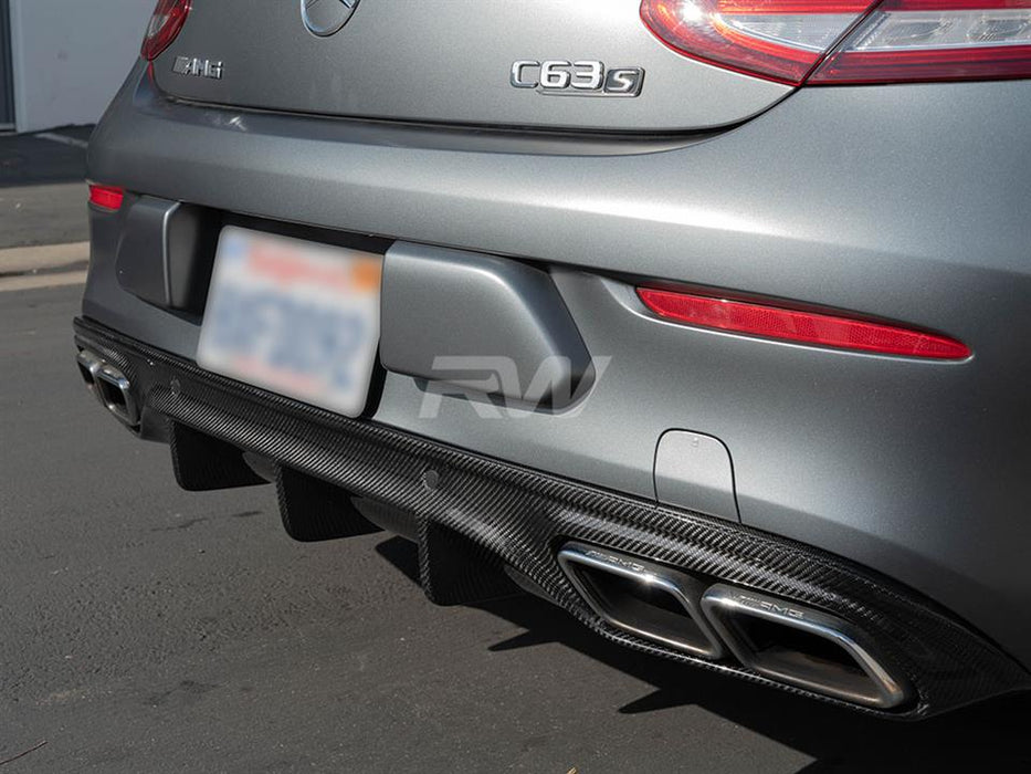 Mercedes W205 C63/C63S Coupe CF Diffuser