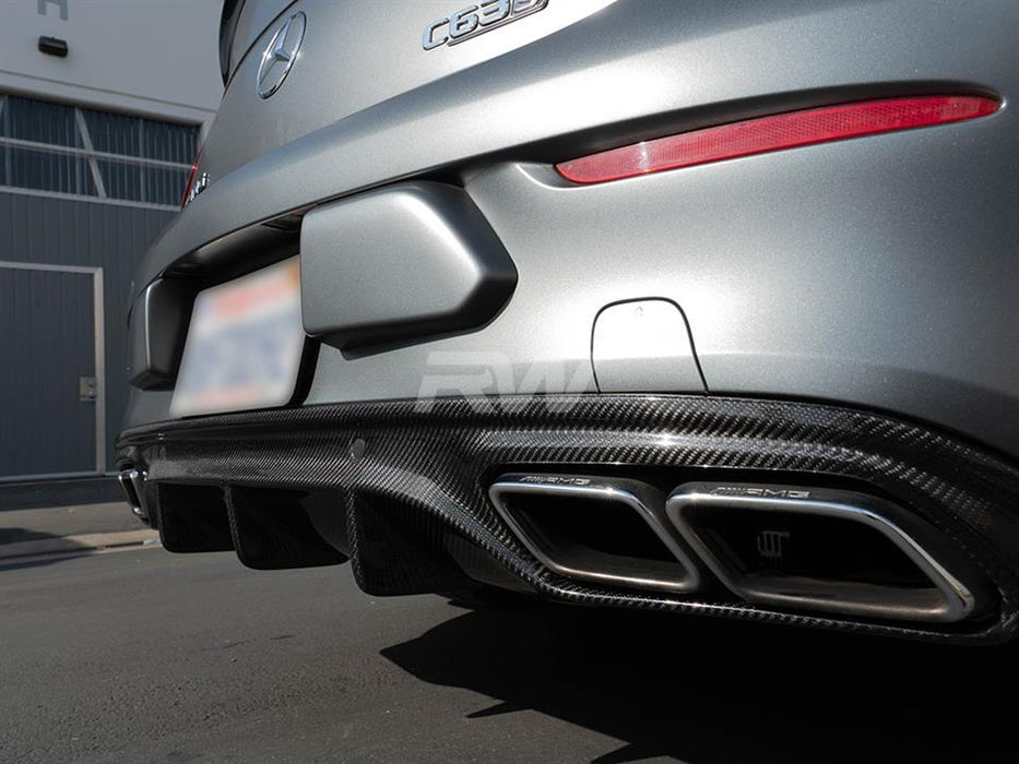 Mercedes W205 C63/C63S Coupe CF Diffuser