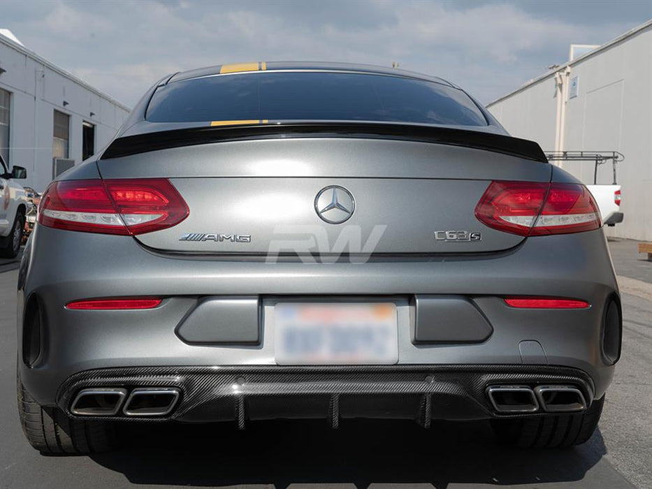 Mercedes W205 C63/C63S Coupe CF Diffuser