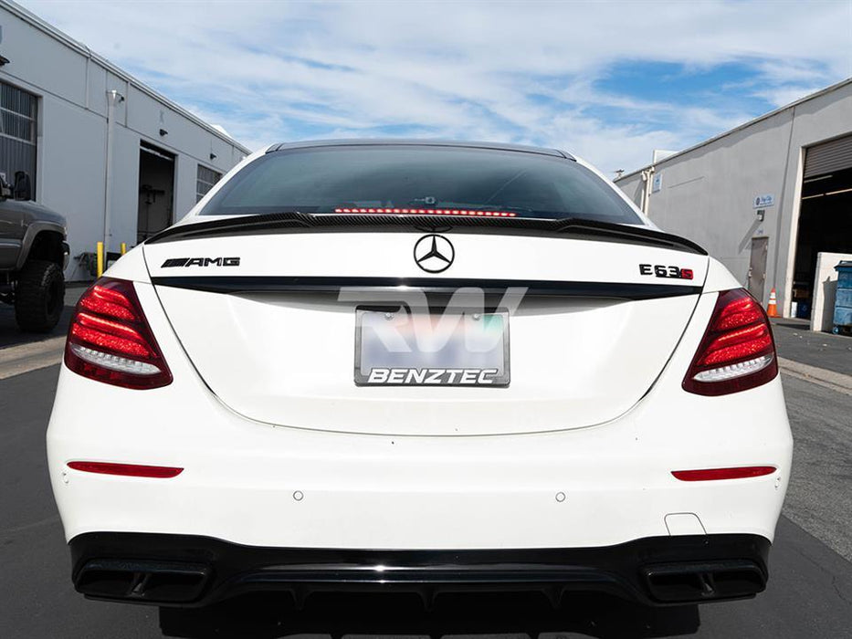 Mercedes W213 XR Carbon Fiber Trunk Spoiler