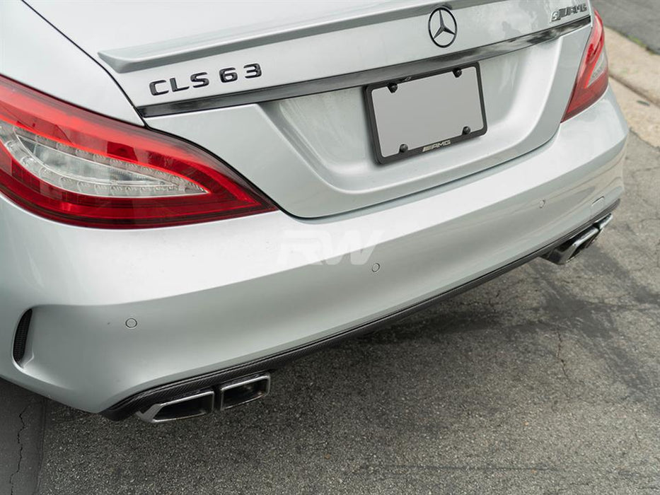 Mercedes W218 CLS63 AMG Carbon Fiber Diffuser