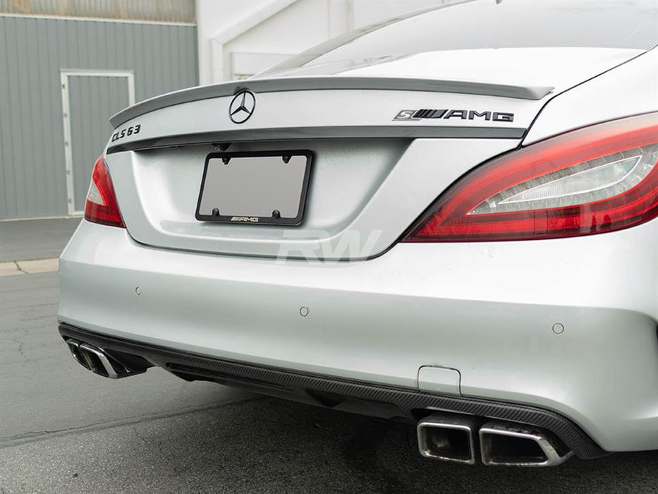 Mercedes W218 CLS63 AMG Carbon Fiber Diffuser