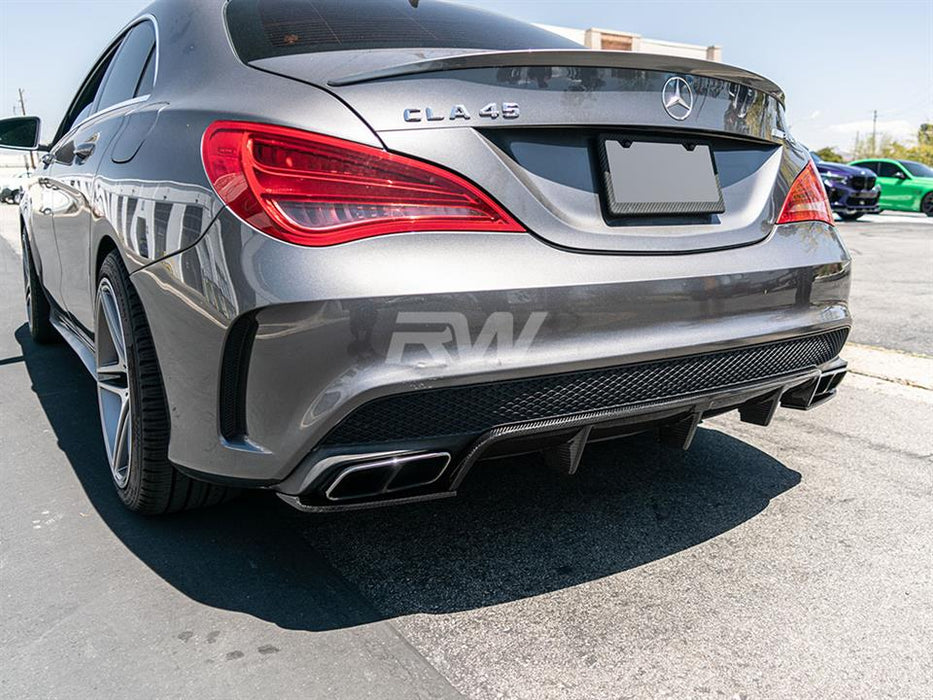 Mercedes CLA250/CLA45 AMG Carbon Fiber Diffuser