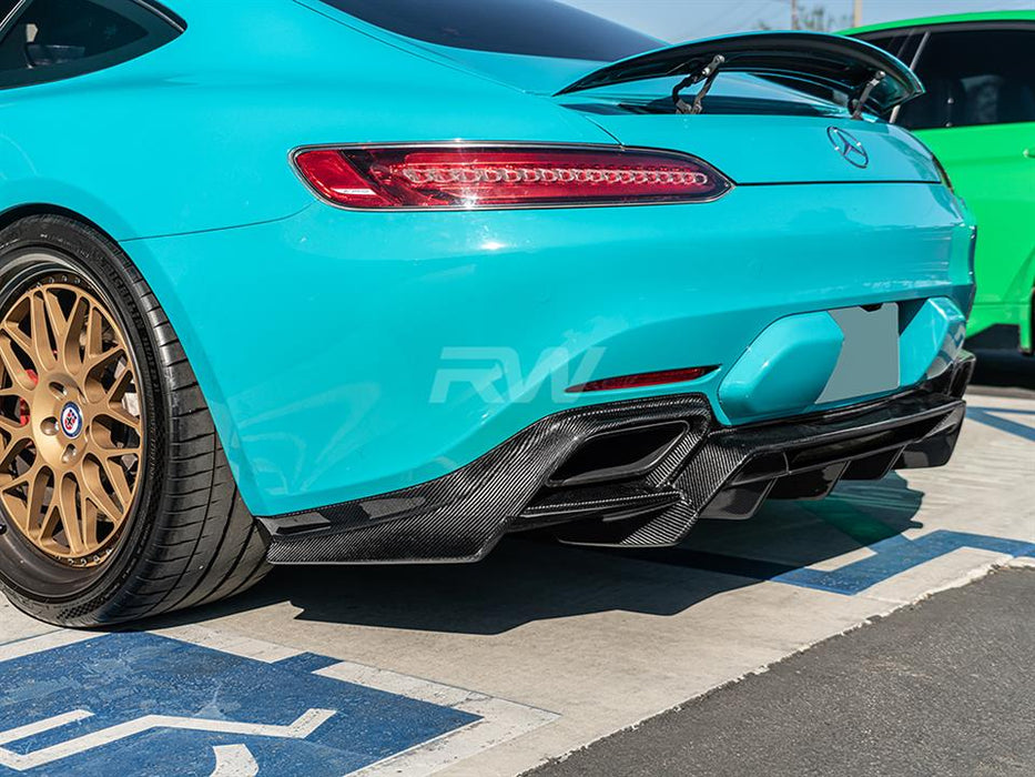 Mercedes C190 GT GTS Carbon Fiber Diffuser