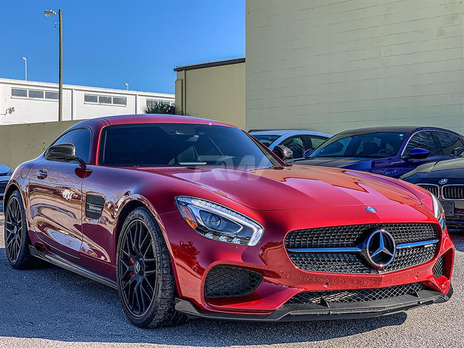 Mercedes C190 GT GTS Carbon Fiber Front Lip