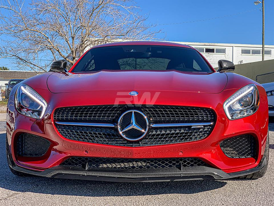 Mercedes C190 GT GTS Carbon Fiber Front Lip