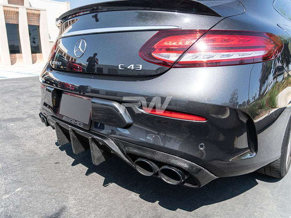 Mercedes W205 C63/C63S Coupe 19+ DTM CF Diffuser