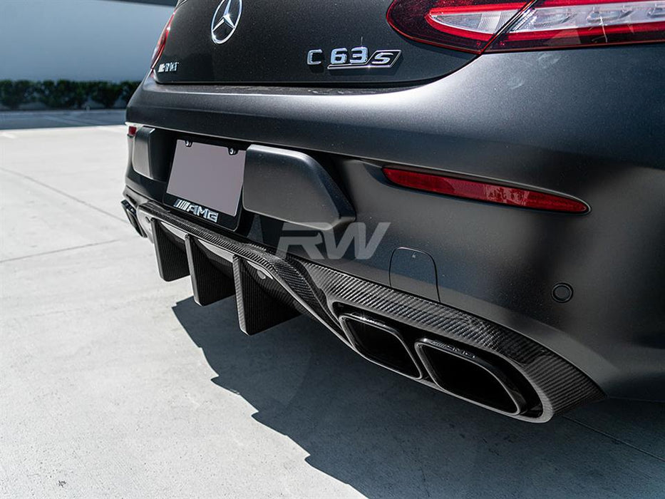 Mercedes W205 C63/C63S Coupe 19+ DTM CF Diffuser