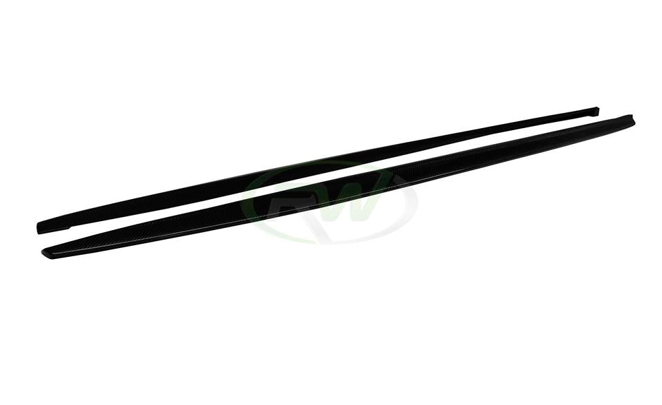 Mercedes C190 GTC GTS GTR RWS CF Side Skirt Extensions