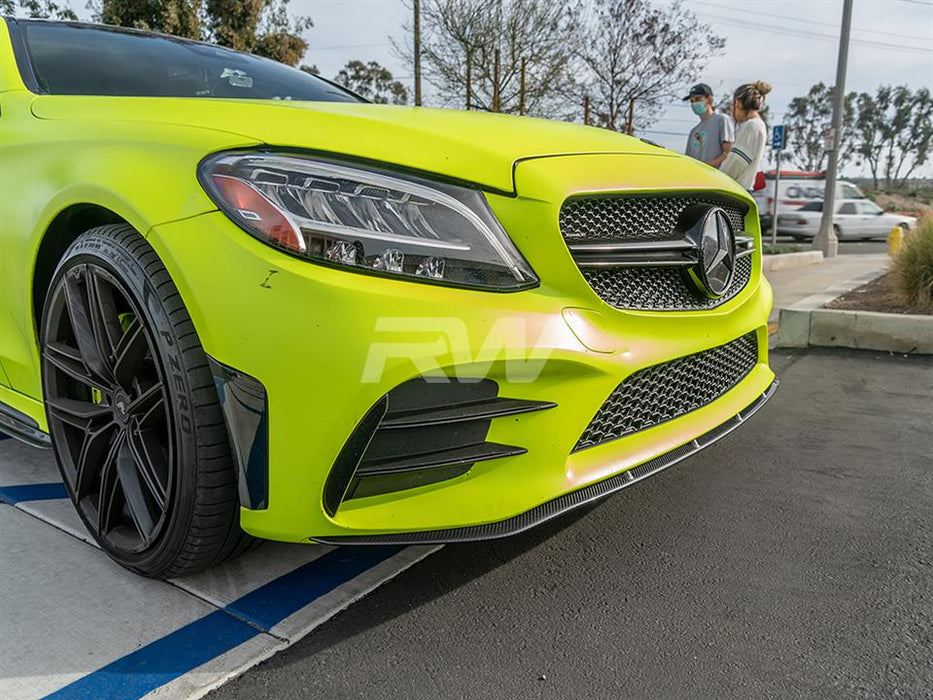 Mercedes W205 2019+ Night Style CF Front Lip