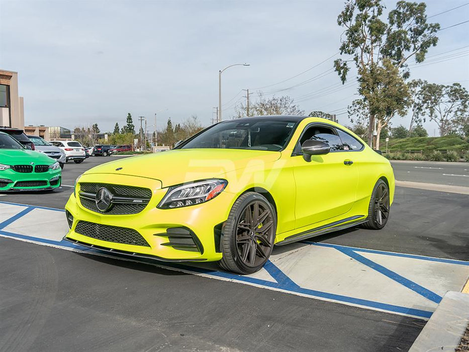 Mercedes W205 2019+ Night Style CF Front Lip